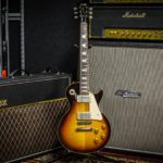 Gibson Les Paul Vox Marshall amps