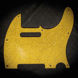 Di Renzo T-style scratchplate gold sparkle